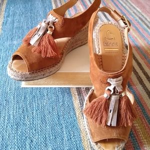 Kanna Spanish Espadrilles w/tassels (az 37 or 7)